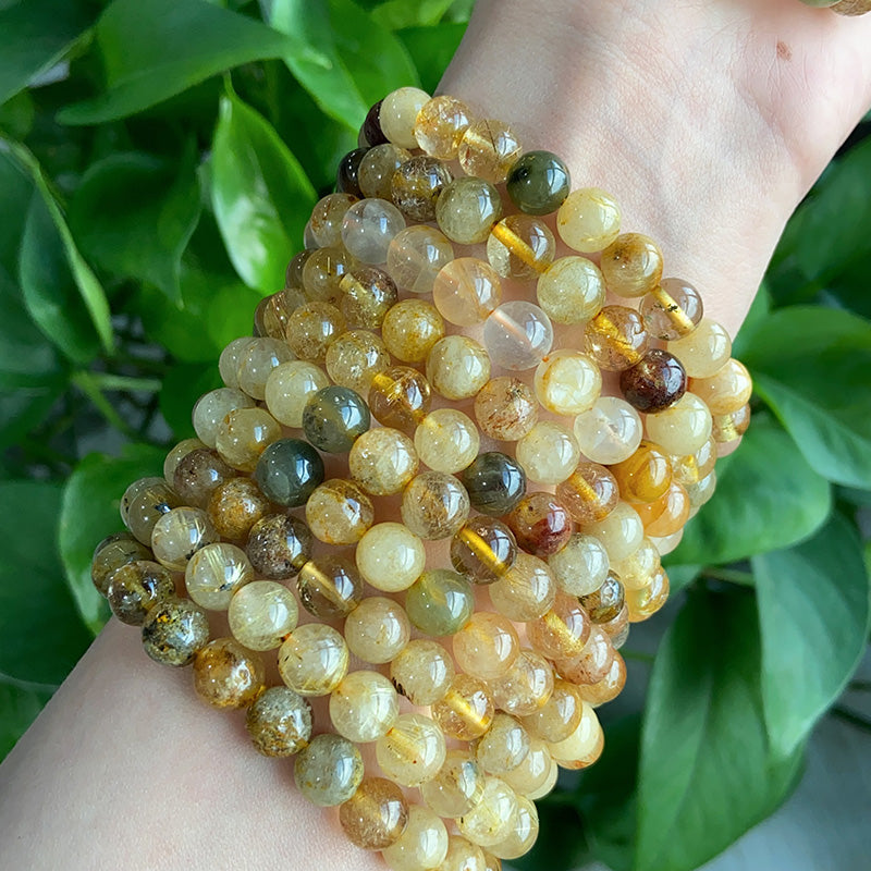 Mix Rutilated Quartz Bracelet $24.99/PC