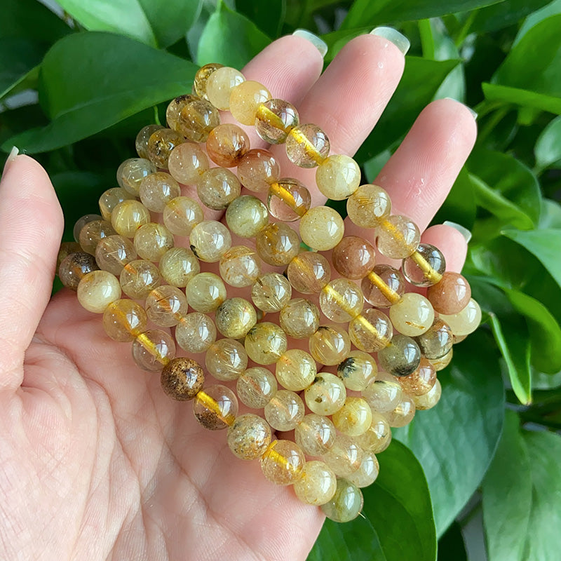 Mix Rutilated Quartz Bracelet $24.99/PC