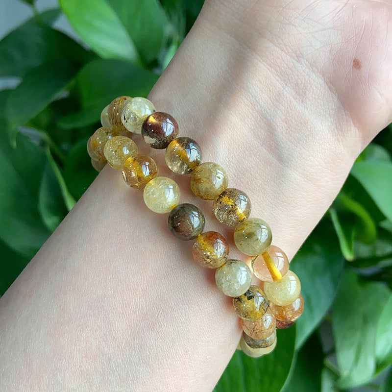 Mix Rutilated Quartz Bracelet $24.99/PC