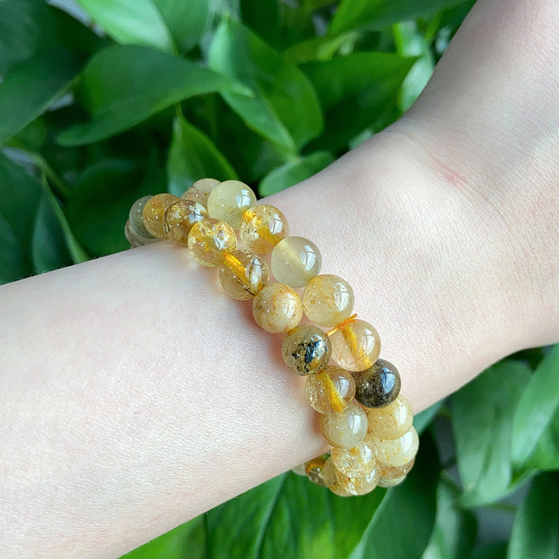 Mix Rutilated Quartz Bracelet $24.99/PC