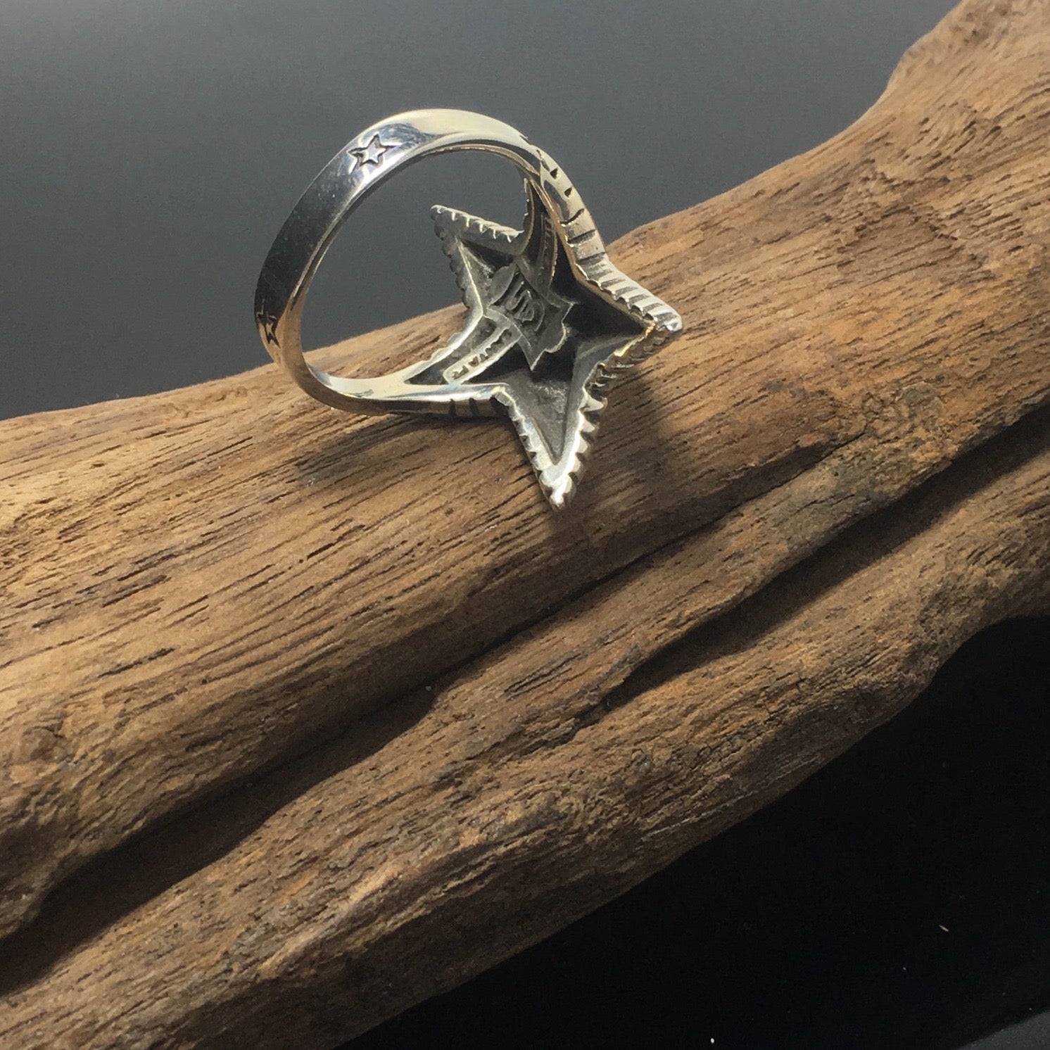 Spike Star Ring 925 Sterling Silver Jewelry