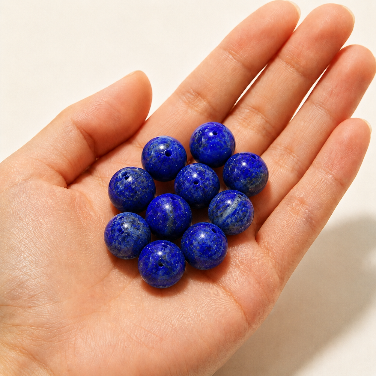 $0.99-10PCS Round Smooth Beads 8mm