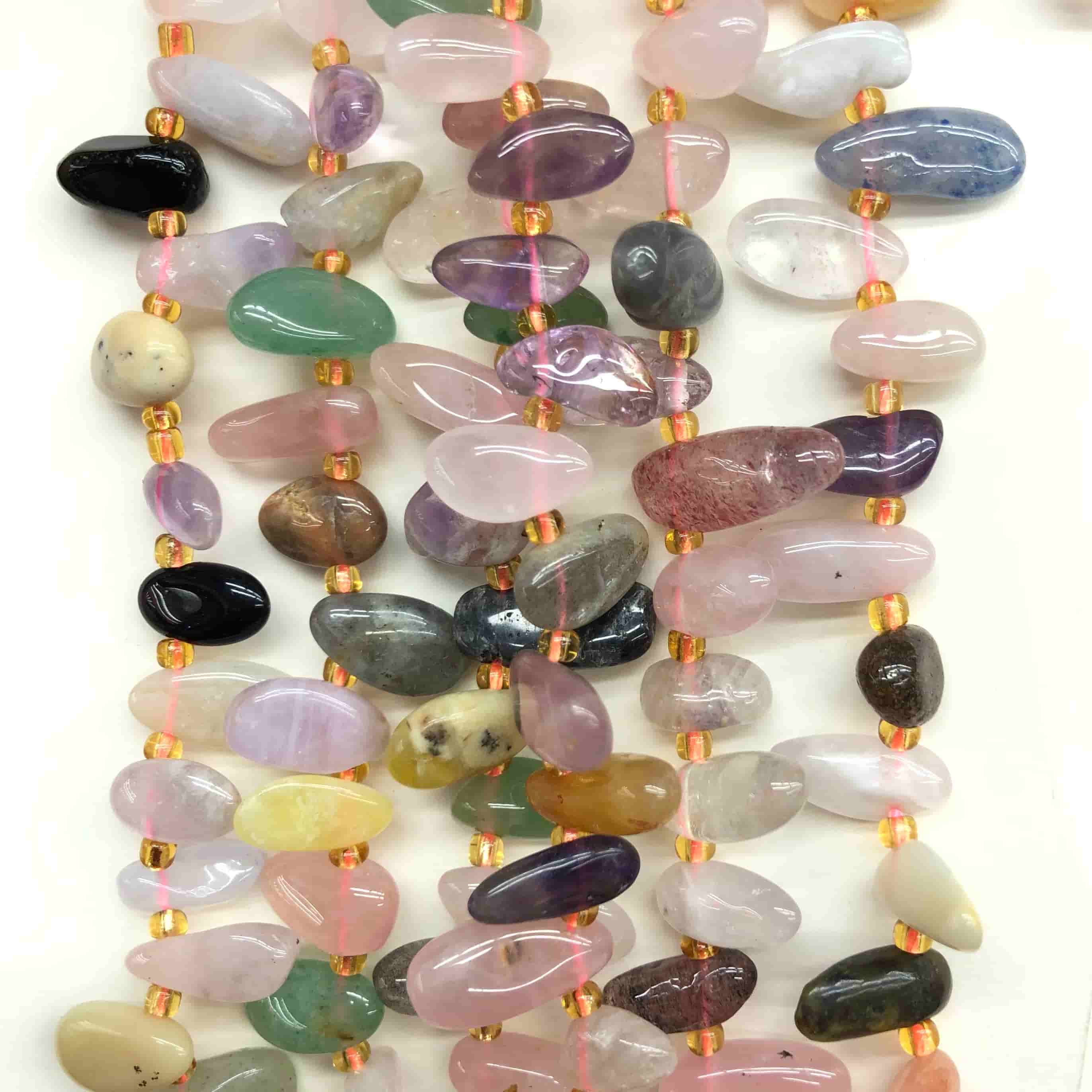 Chips Beads 7x14mm Gemstone/Quartz/Crystal/Aagte