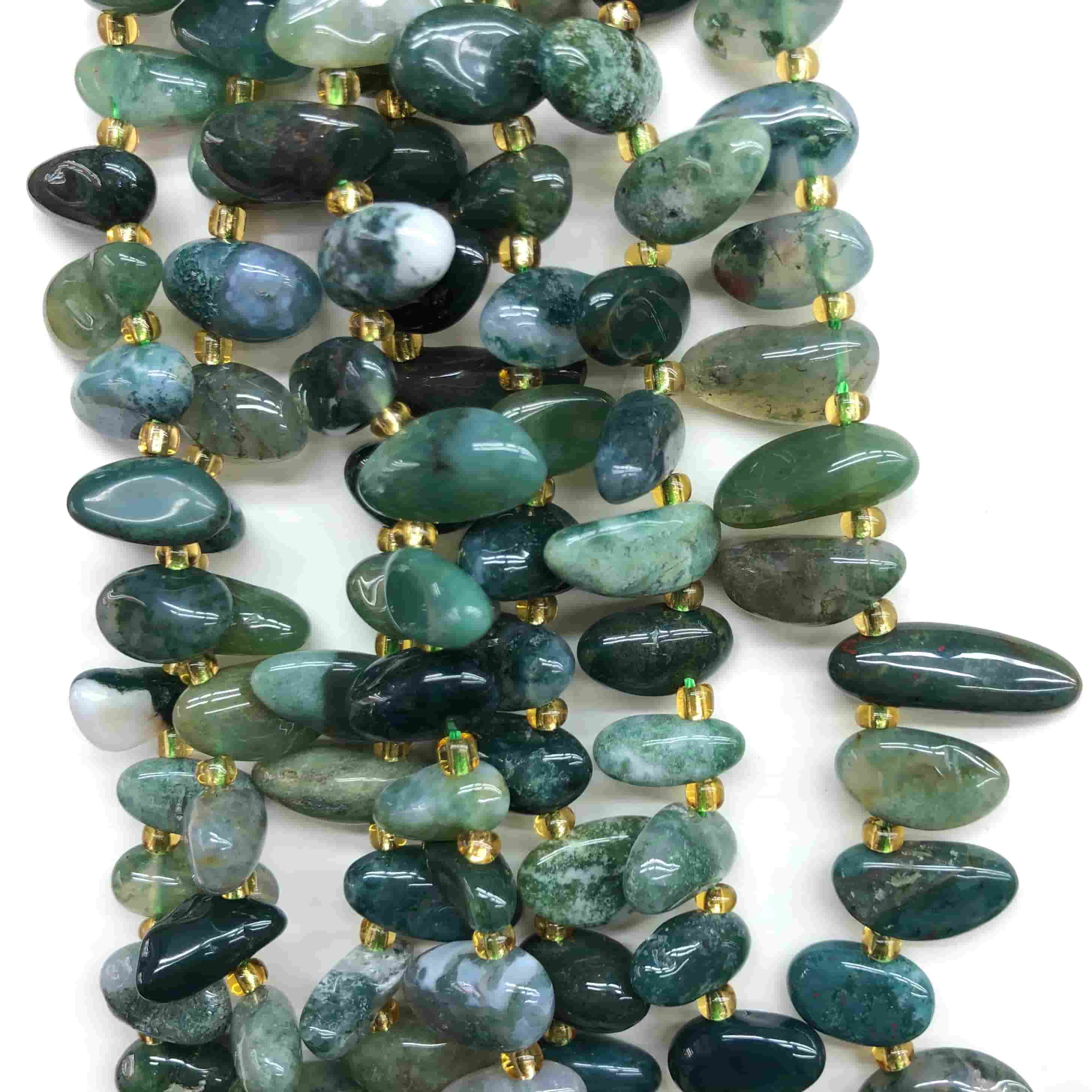 Chips Beads 7x14mm Gemstone/Quartz/Crystal/Aagte