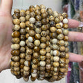 Round Smooth Jasper Beads 4mm 6mm 8mm 10mm