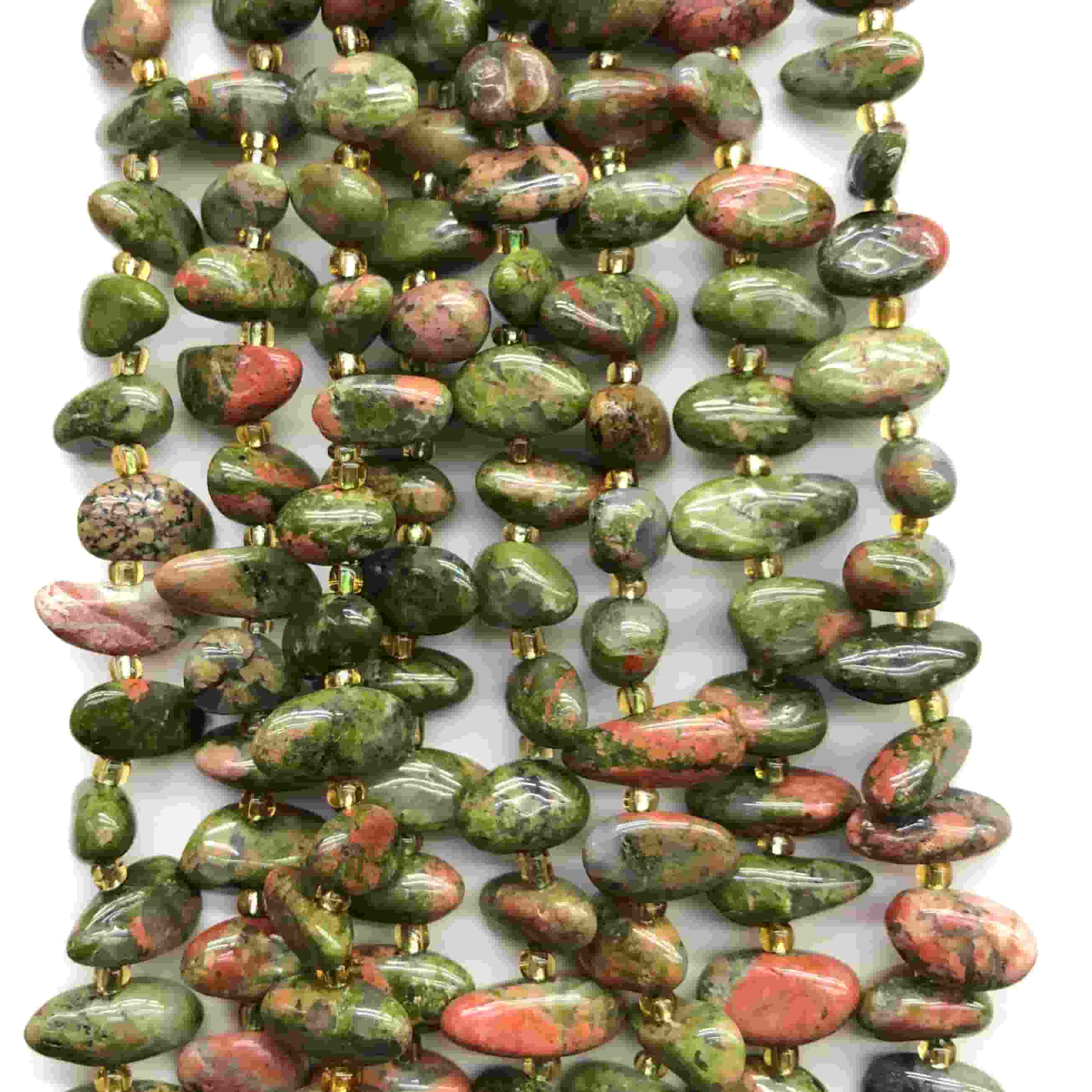 Chips Beads 7x14mm Gemstone/Quartz/Crystal/Aagte