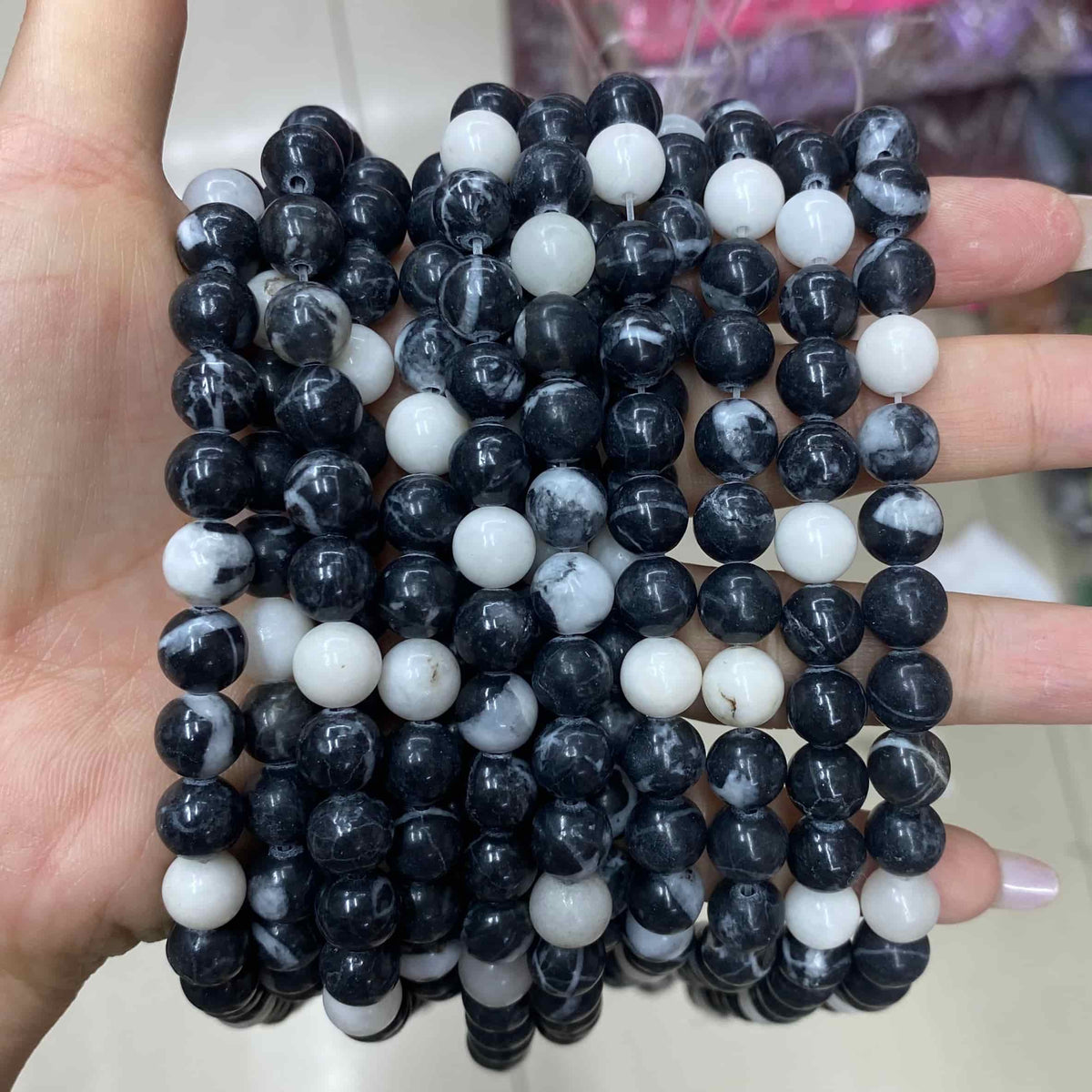 Round Smooth Jasper Beads 4mm 6mm 8mm 10mm