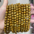 White Zebra Jasper Round Smooth Beads 4mm 6mm 8mm 10mm