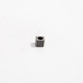 1Pcs Brass Cubic Zirconia Square Spacer Beads