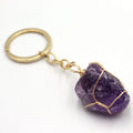 Healing Crystal Keychains