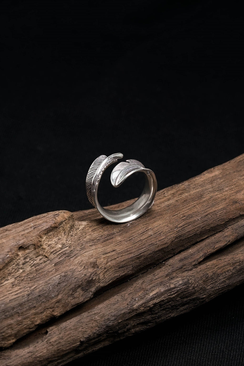 Feather 925 Sterling Silver Ring