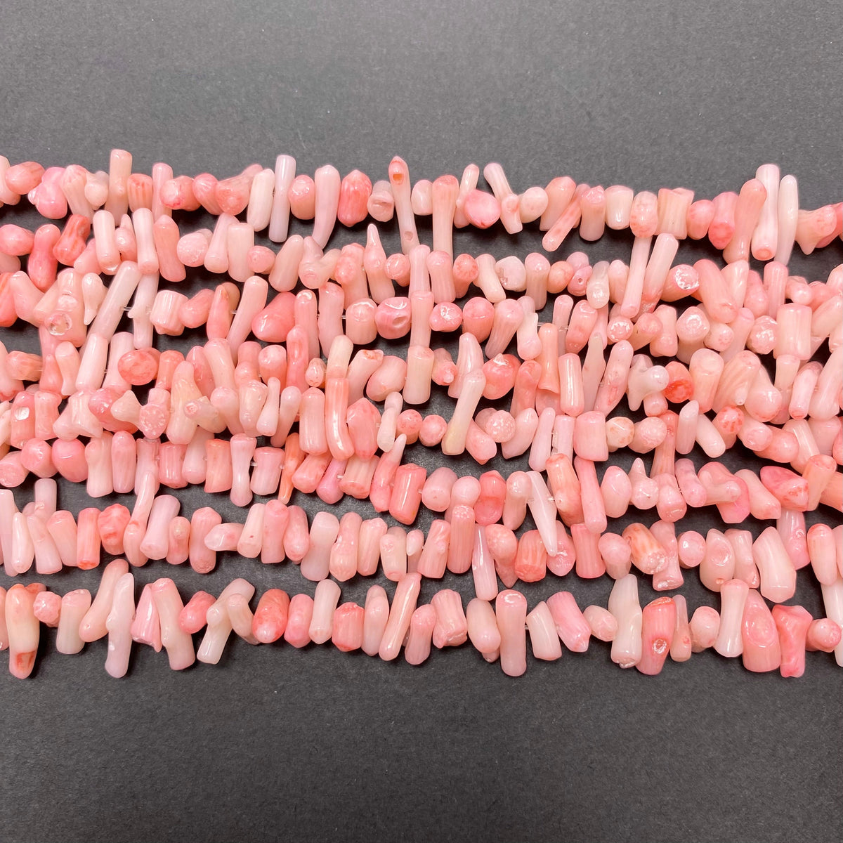 Tube Shape Coral Beads