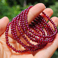 Wholesale Small Garnet Crystal Bracelet