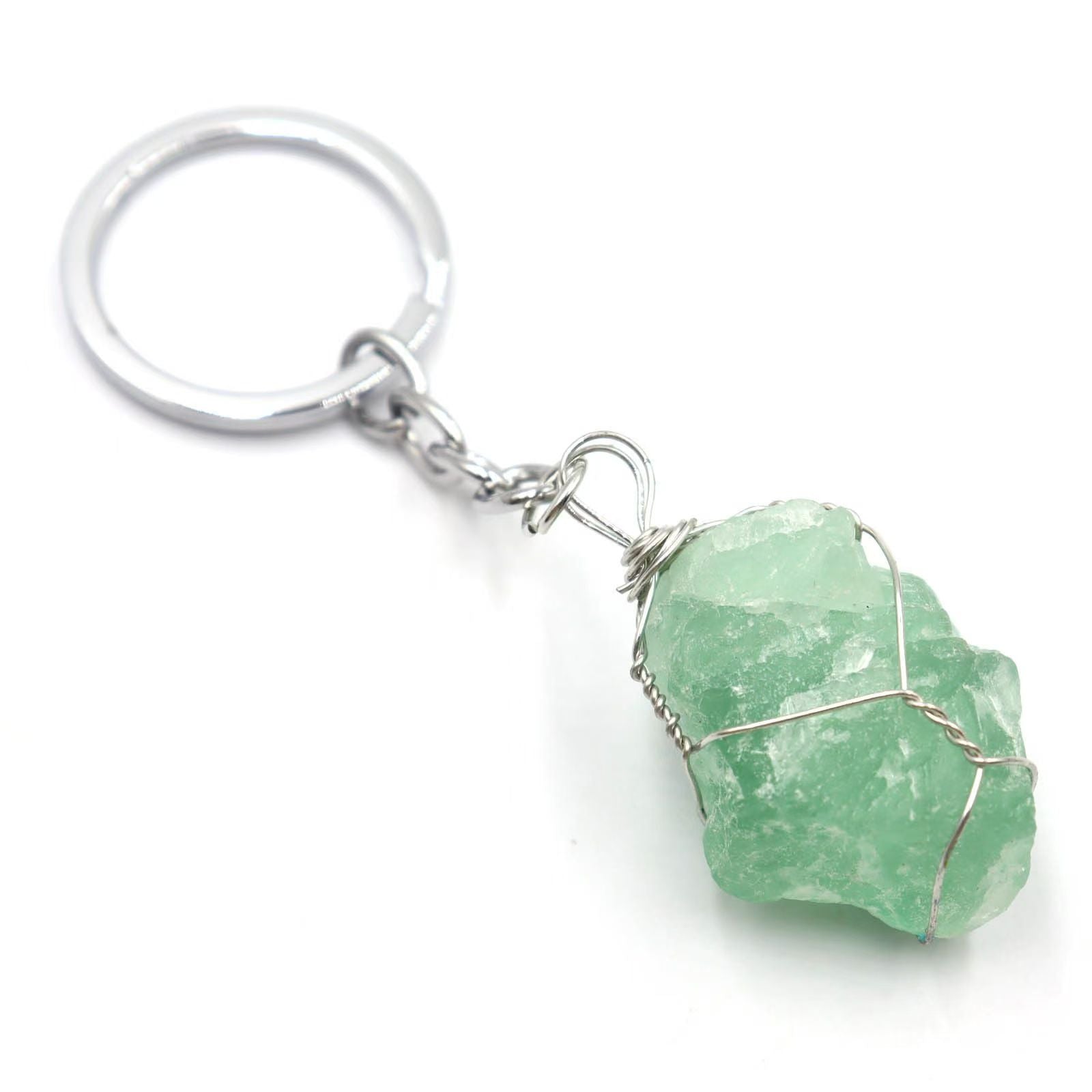 Healing Crystal Keychains