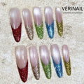 #1 Handmade Press On Nails Gothic nails/Smudged nails/Custom nails