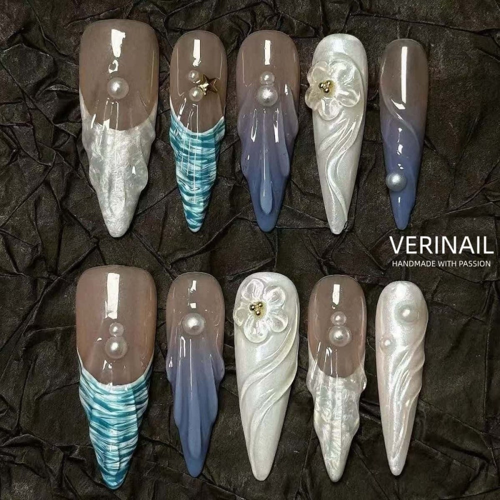 #2 Press On Nails Box – Handmade, Reusable, Unique Styles