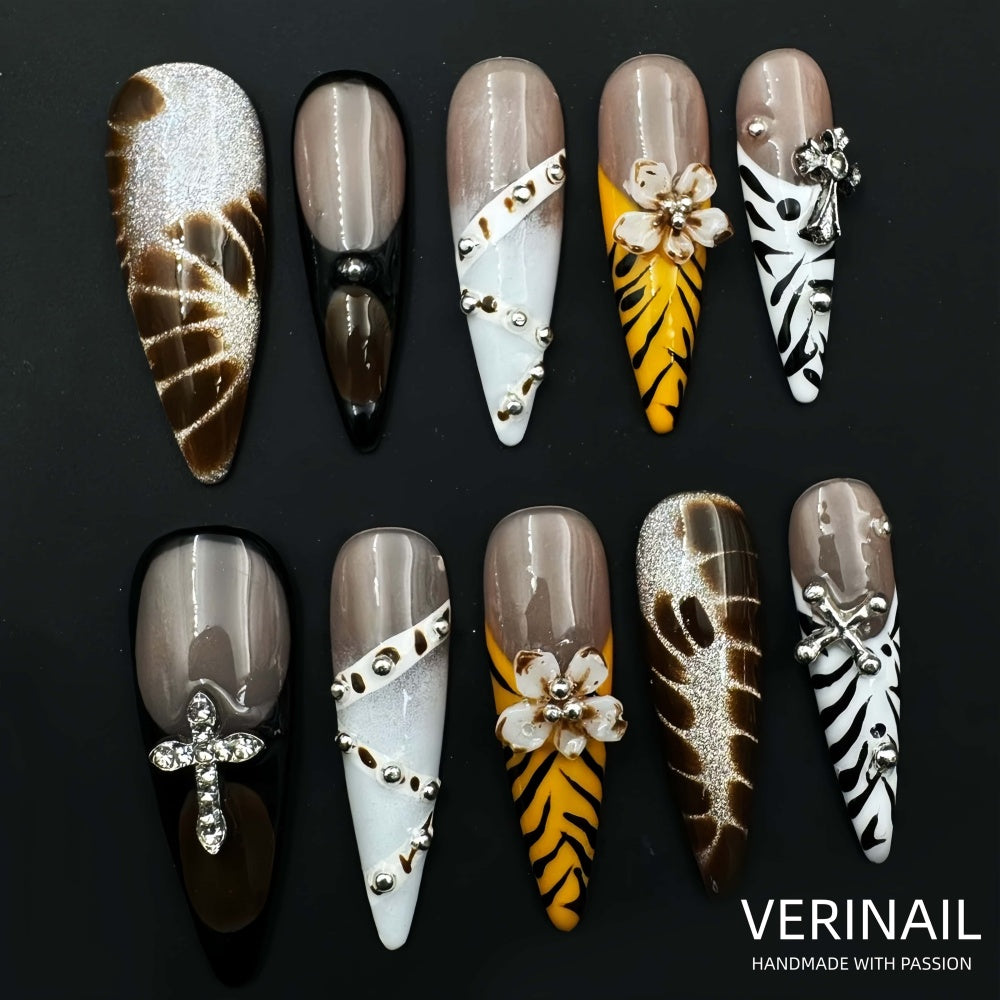 #2 Press On Nails Box – Handmade, Reusable, Unique Styles