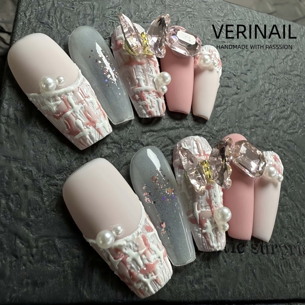 #2 Press On Nails Box – Handmade, Reusable, Unique Styles