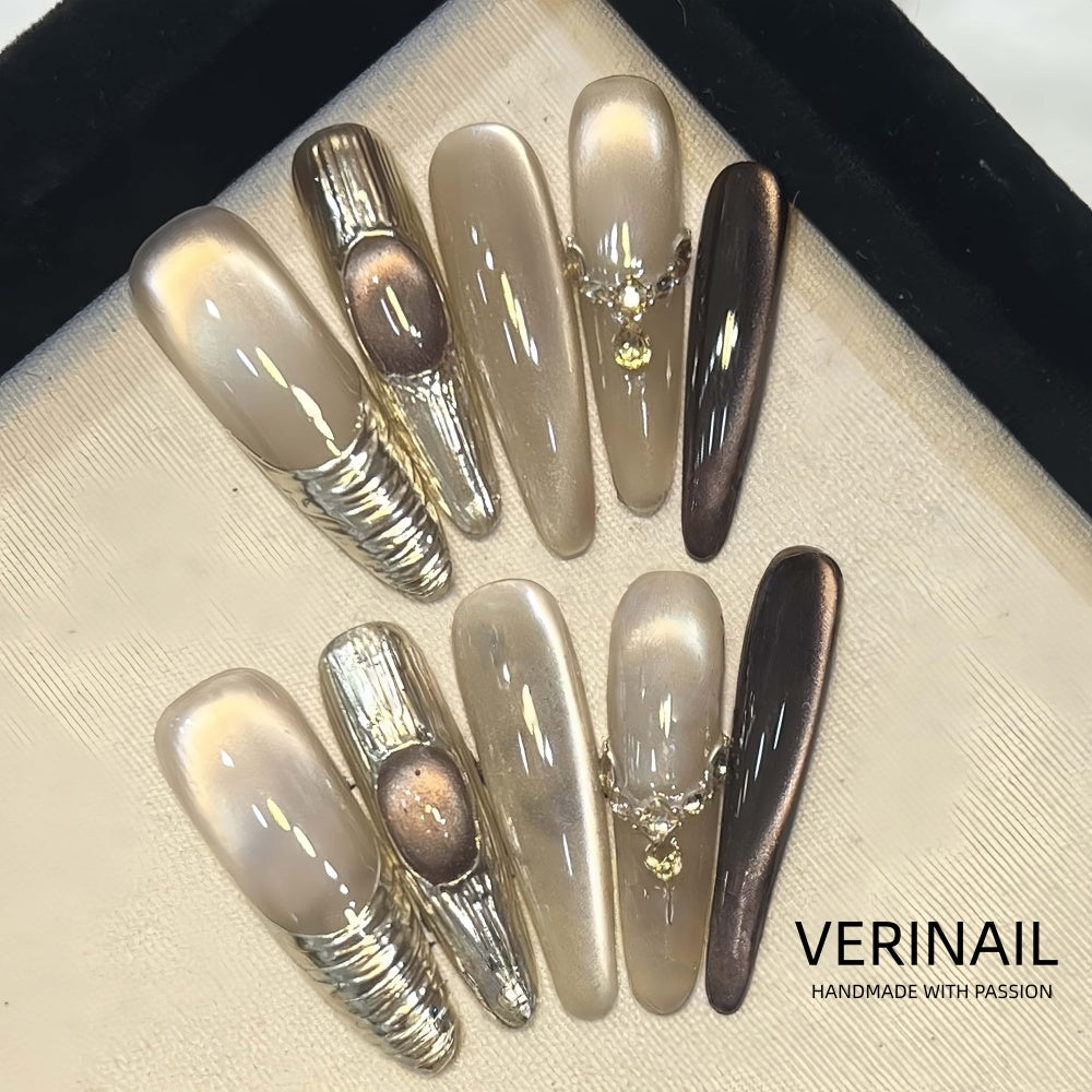 #2 Press On Nails Box – Handmade, Reusable, Unique Styles