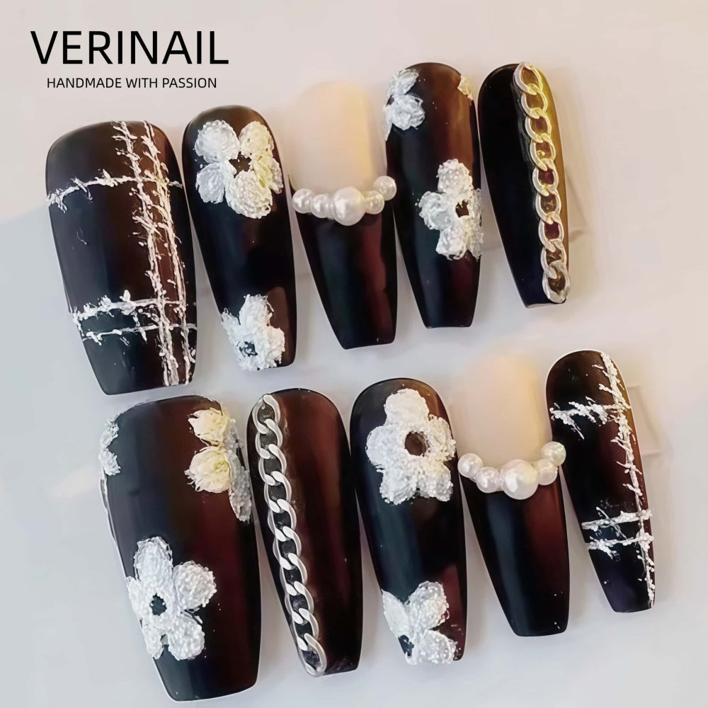 #2 Press On Nails Box – Handmade, Reusable, Unique Styles