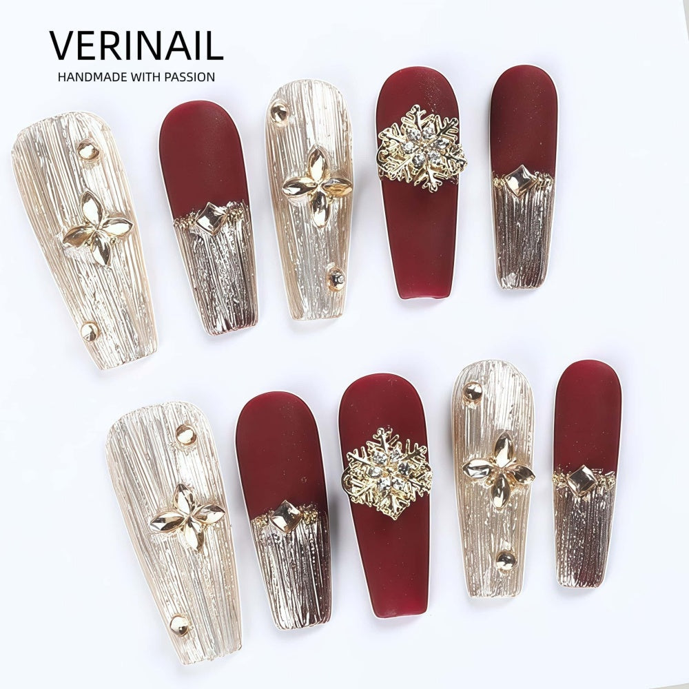 #2 Press On Nails Box – Handmade, Reusable, Unique Styles