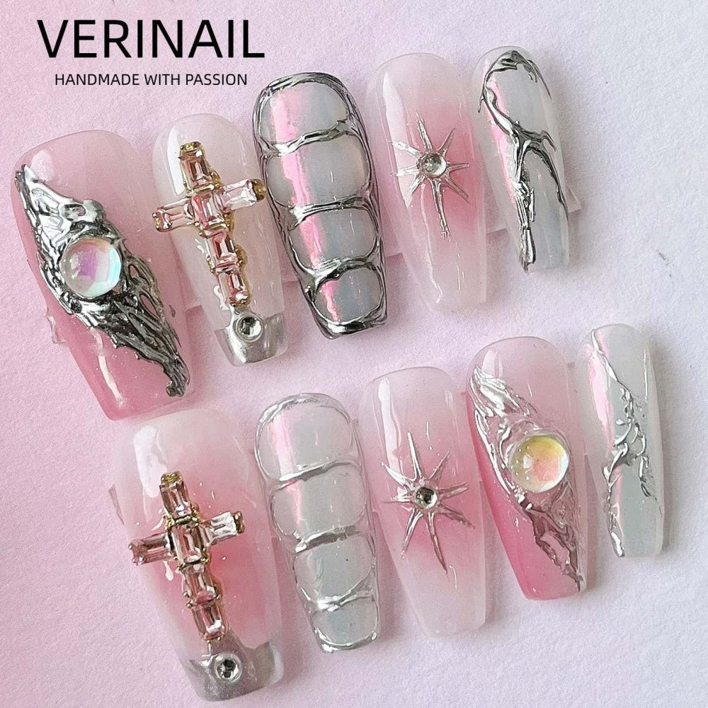 #2 Press On Nails Box – Handmade, Reusable, Unique Styles