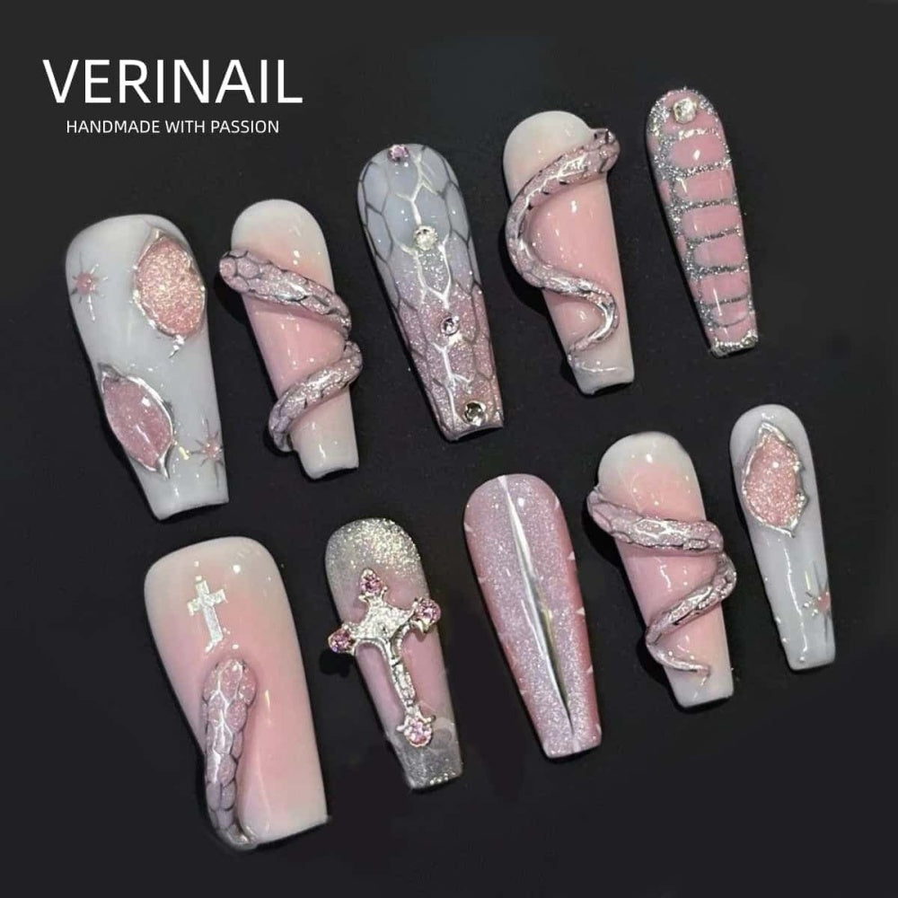 #2 Press On Nails Box – Handmade, Reusable, Unique Styles