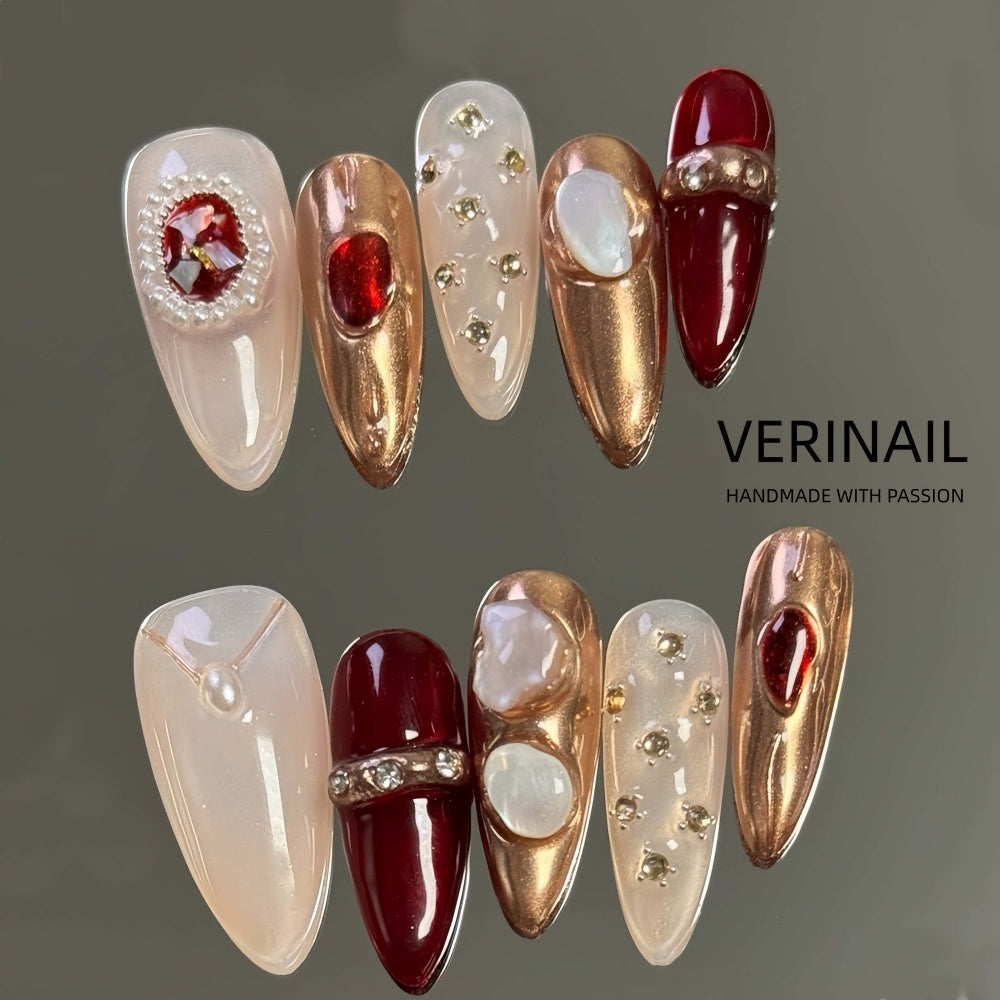 #2 Press On Nails Box – Handmade, Reusable, Unique Styles