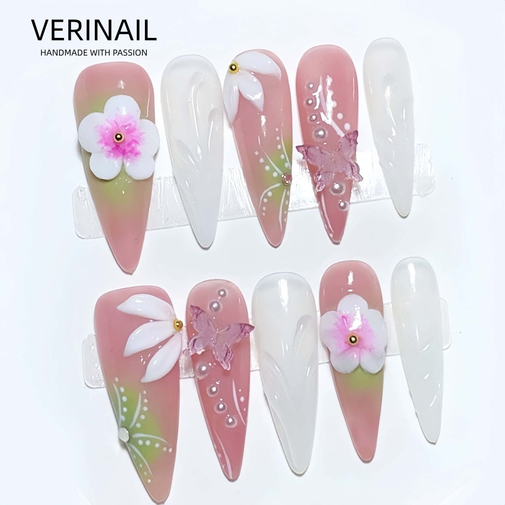 #2 Press On Nails Box – Handmade, Reusable, Unique Styles