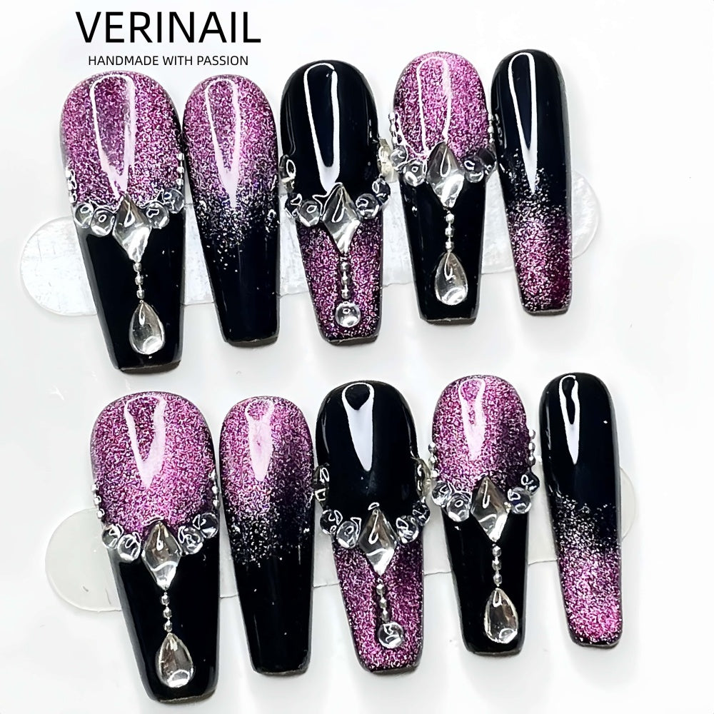 #2 Press On Nails Box – Handmade, Reusable, Unique Styles