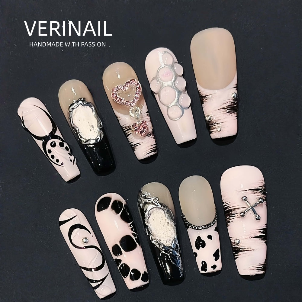 #2 Press On Nails Box – Handmade, Reusable, Unique Styles