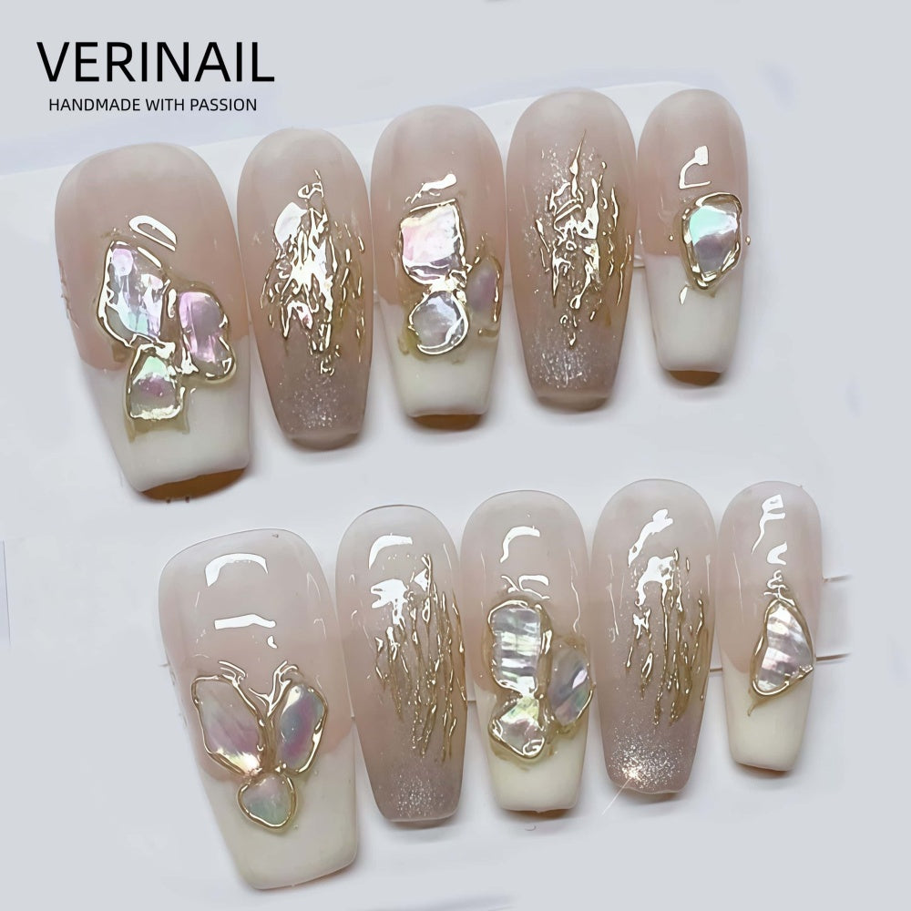#4 Press-On Nails Box Handmade, Reusable, Unique Styles