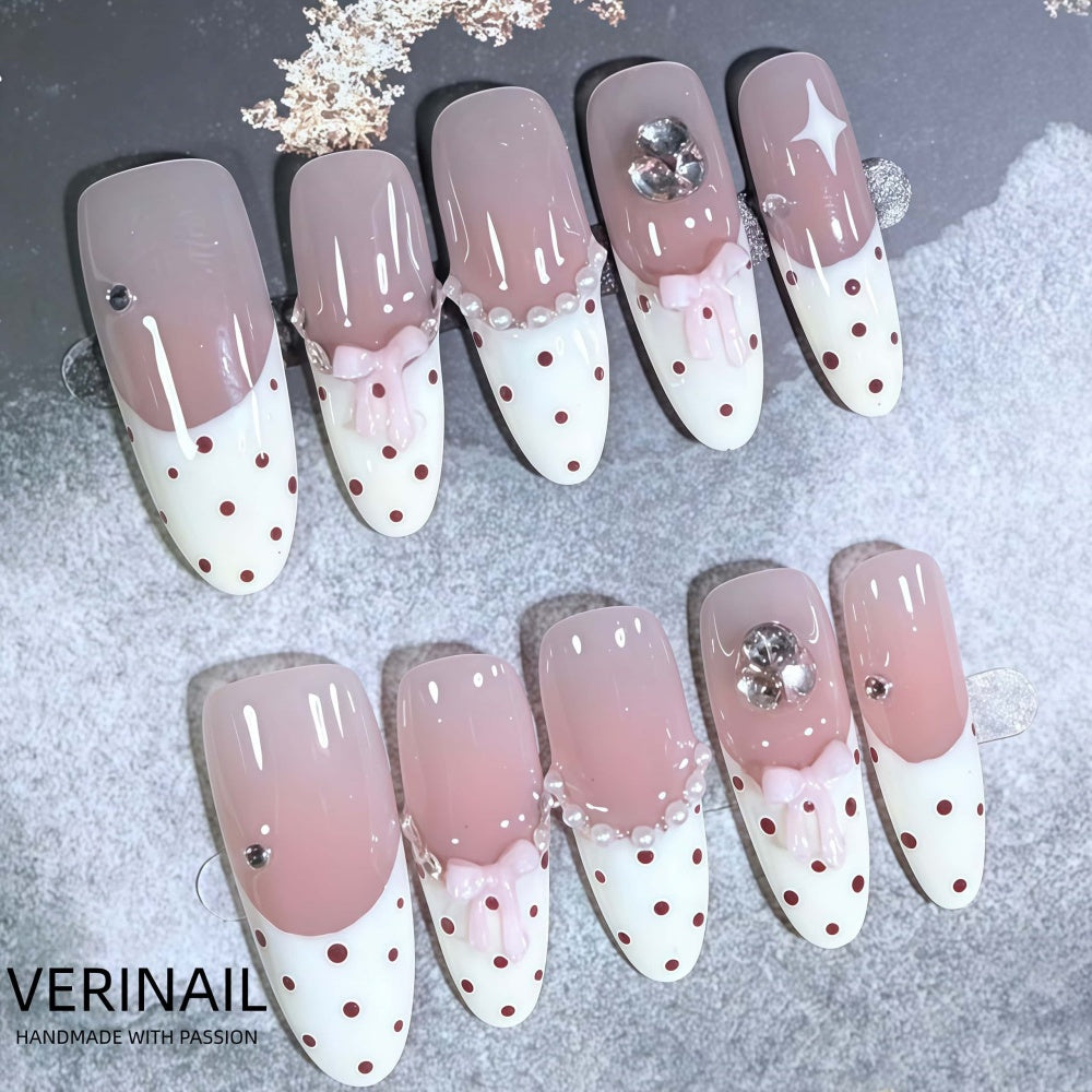 #4 Press-On Nails Box Handmade, Reusable, Unique Styles