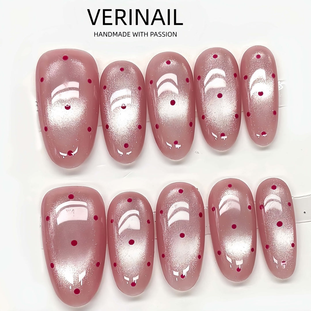 #1 Handmade Press On Nails Gothic nails/Smudged nails/Custom nails