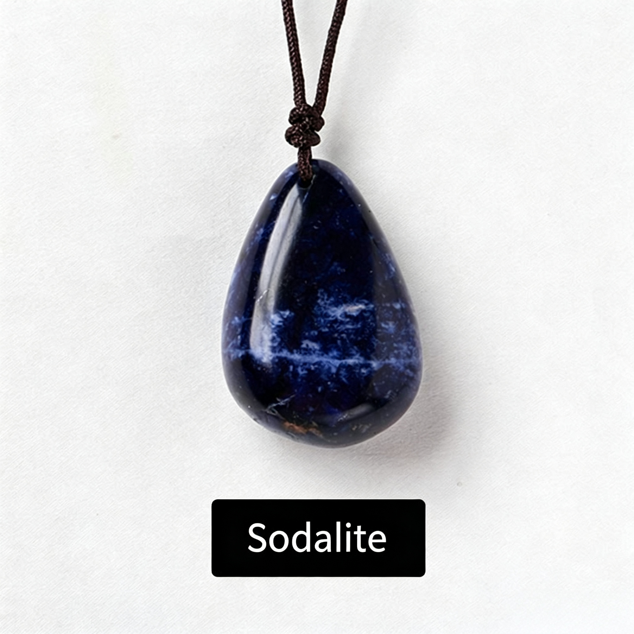Healing Crystal Semi-Precious Stone Pendant Necklace