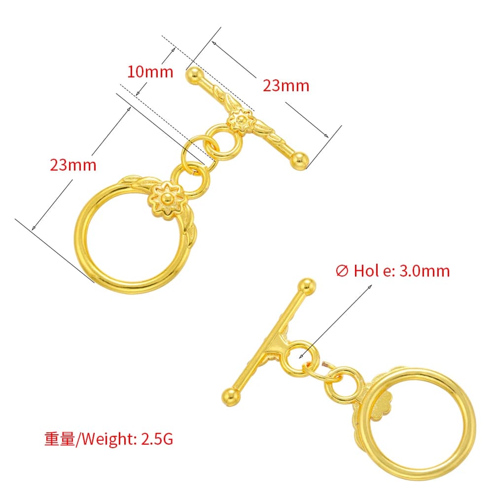 1PCS Oval/heart Brass Cubic Zirconia Clasps Hooks