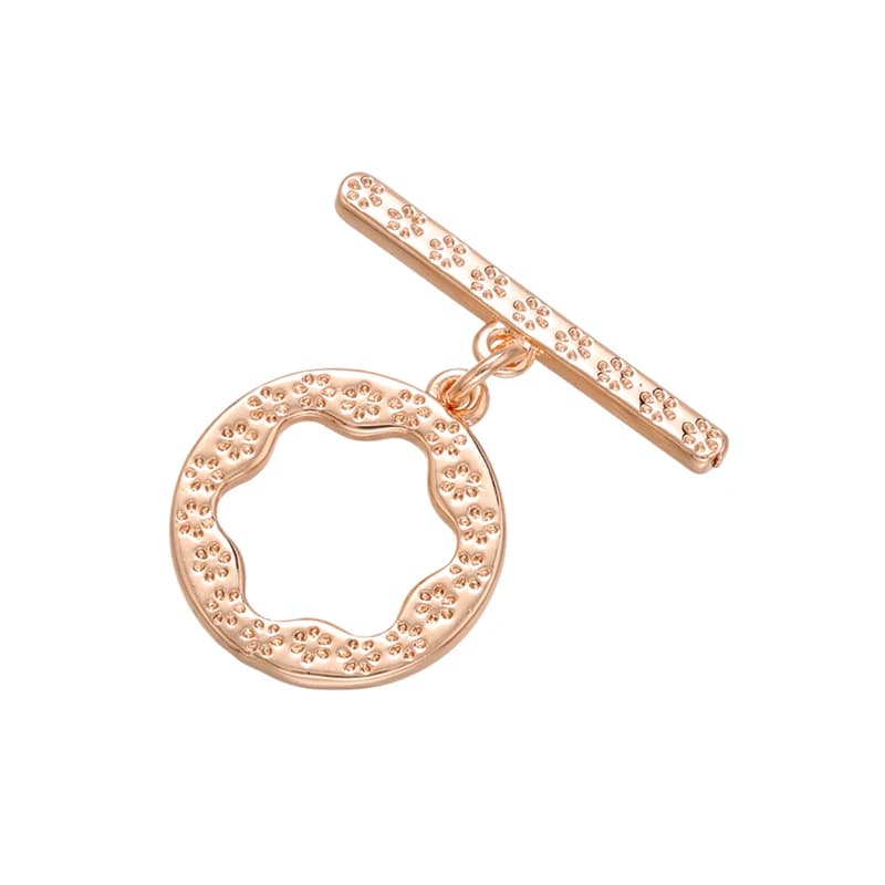 1PCS Oval/heart Brass Cubic Zirconia Clasps Hooks