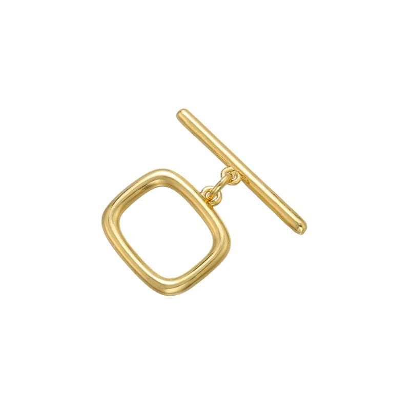 1PCS Oval/heart Brass Cubic Zirconia Clasps Hooks