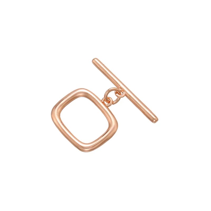 1PCS Oval/heart Brass Cubic Zirconia Clasps Hooks
