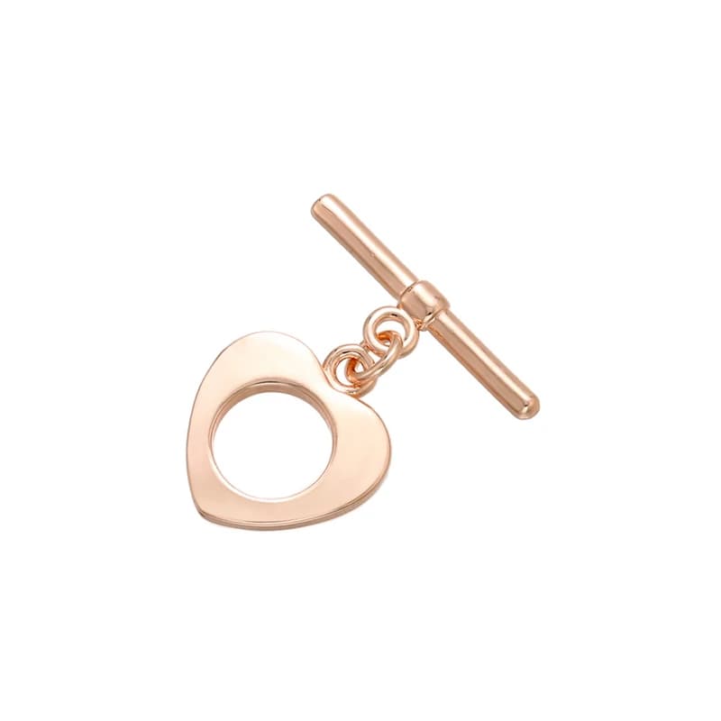 1PCS Oval/heart Brass Cubic Zirconia Clasps Hooks