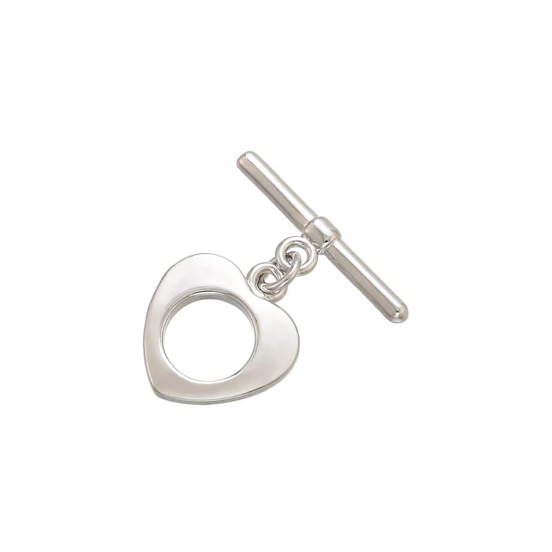 1PCS Oval/heart Brass Cubic Zirconia Clasps Hooks