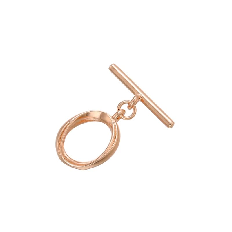 1PCS Oval/heart Brass Cubic Zirconia Clasps Hooks
