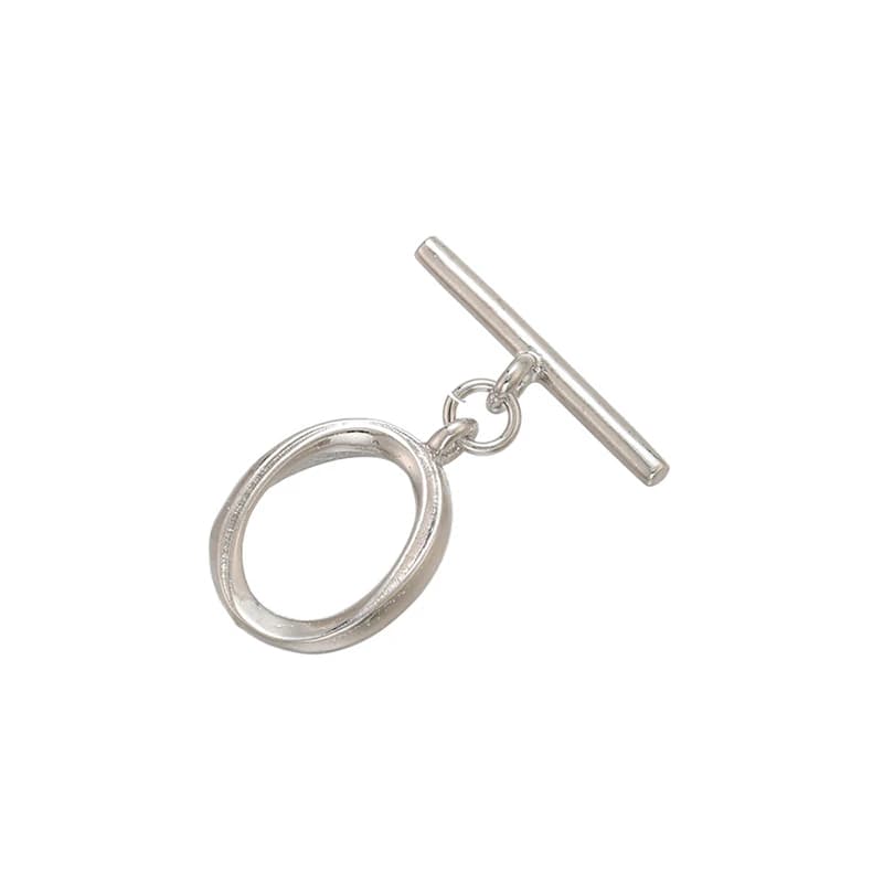 1PCS Oval/heart Brass Cubic Zirconia Clasps Hooks