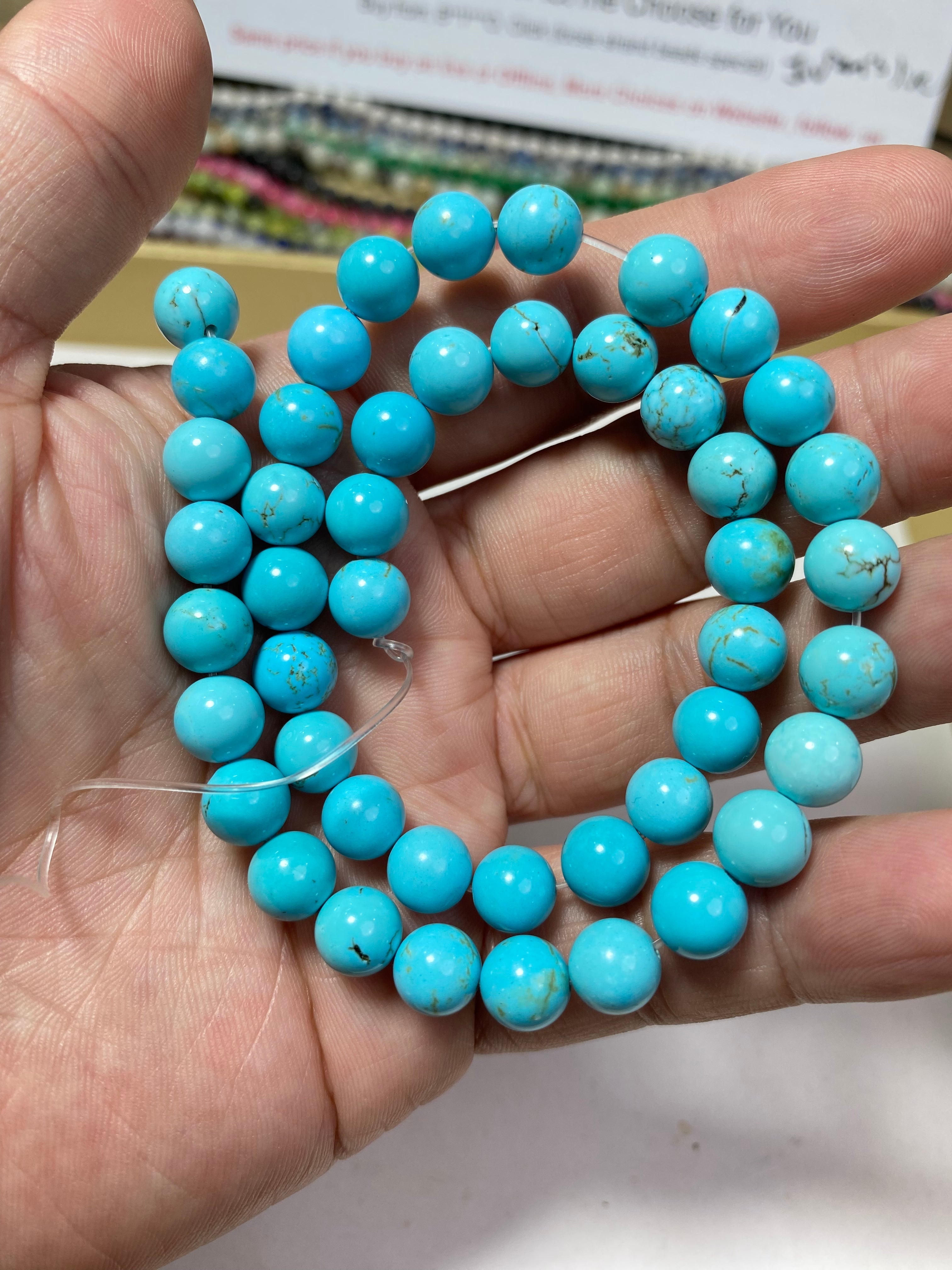 Round Beads 6mm 8mm 10mm  Free Shipping